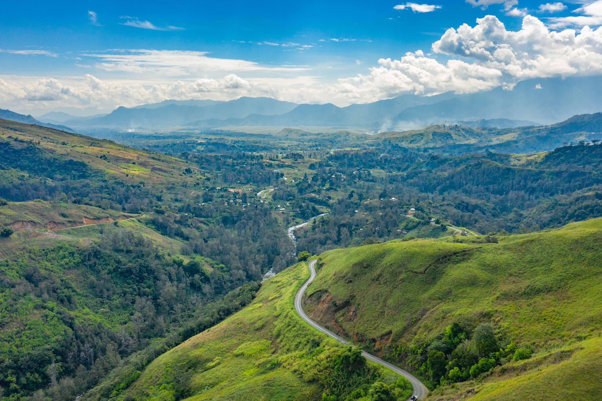 Baiyer Valley Landscape