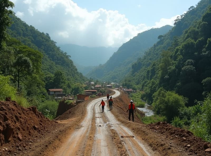 Infrastructure development in Mul-Baiyer Lumusa District